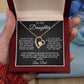 To My Daughter Gifts From Dad Hearts Necklace Father To Daughter Birthday Gift 3_3