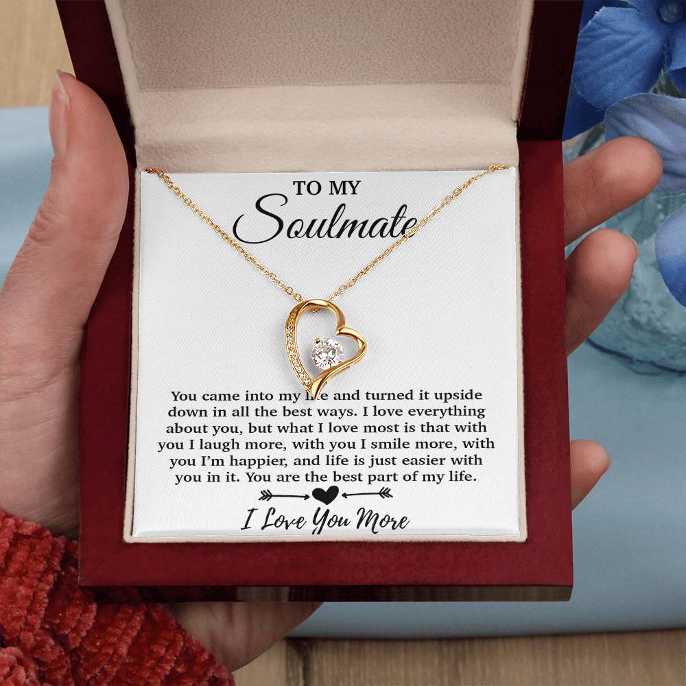 To My Soulmate Necklace, Soulmate Gift, Soulmate Jewelry Anniversary 26_3