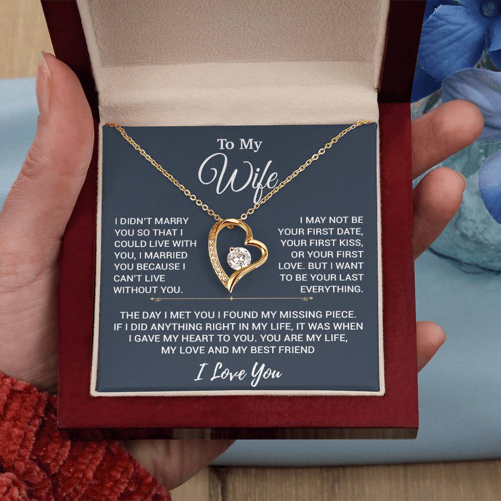 To My Wife Necklace, Christmas Gifts For Women, Anniversary Gift For Wife 16_11