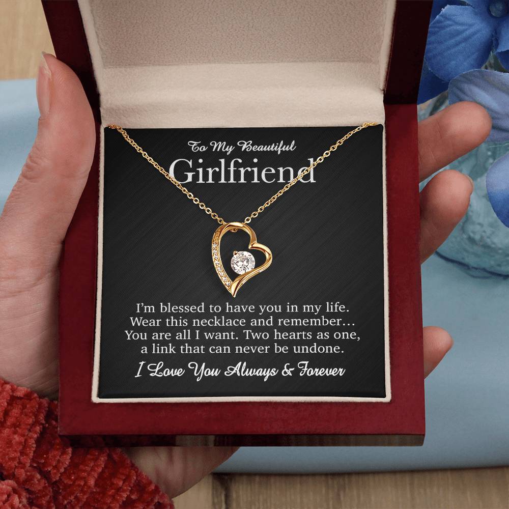To My Girlfriend Necklace, Valentines Day Gift, Girlfriend Gifts, Girlfriend Birthday Gifts 22_4