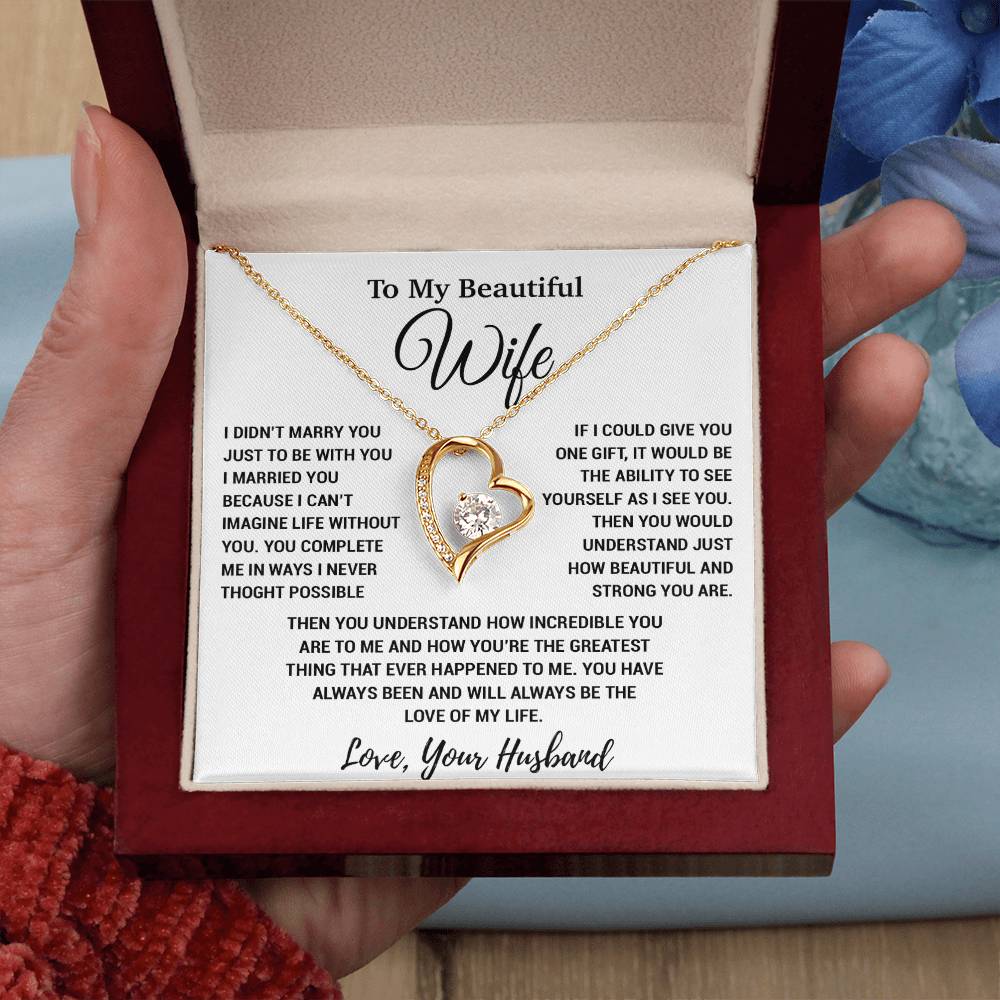 To My Wife Necklace, Christmas Gifts For Women, Anniversary Gift For Wife 8_11