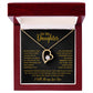 To My Daughter Necklace Gift for Daughter from Dad,Daughter Father Necklace 16_4_Gold