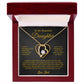 To My Daughter Necklace, Gift for Daughter from Dad, Father Daughter Necklace 6_6_Gold