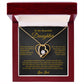 To My Daughter Necklace, Gift for Daughter from Dad, Father Daughter Necklace 7_6_Gold