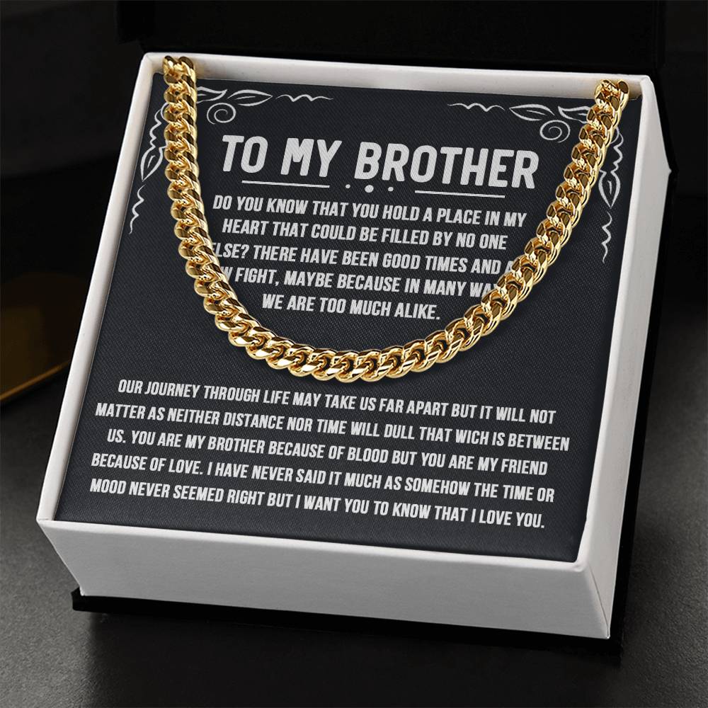 To My Brother Cuaban