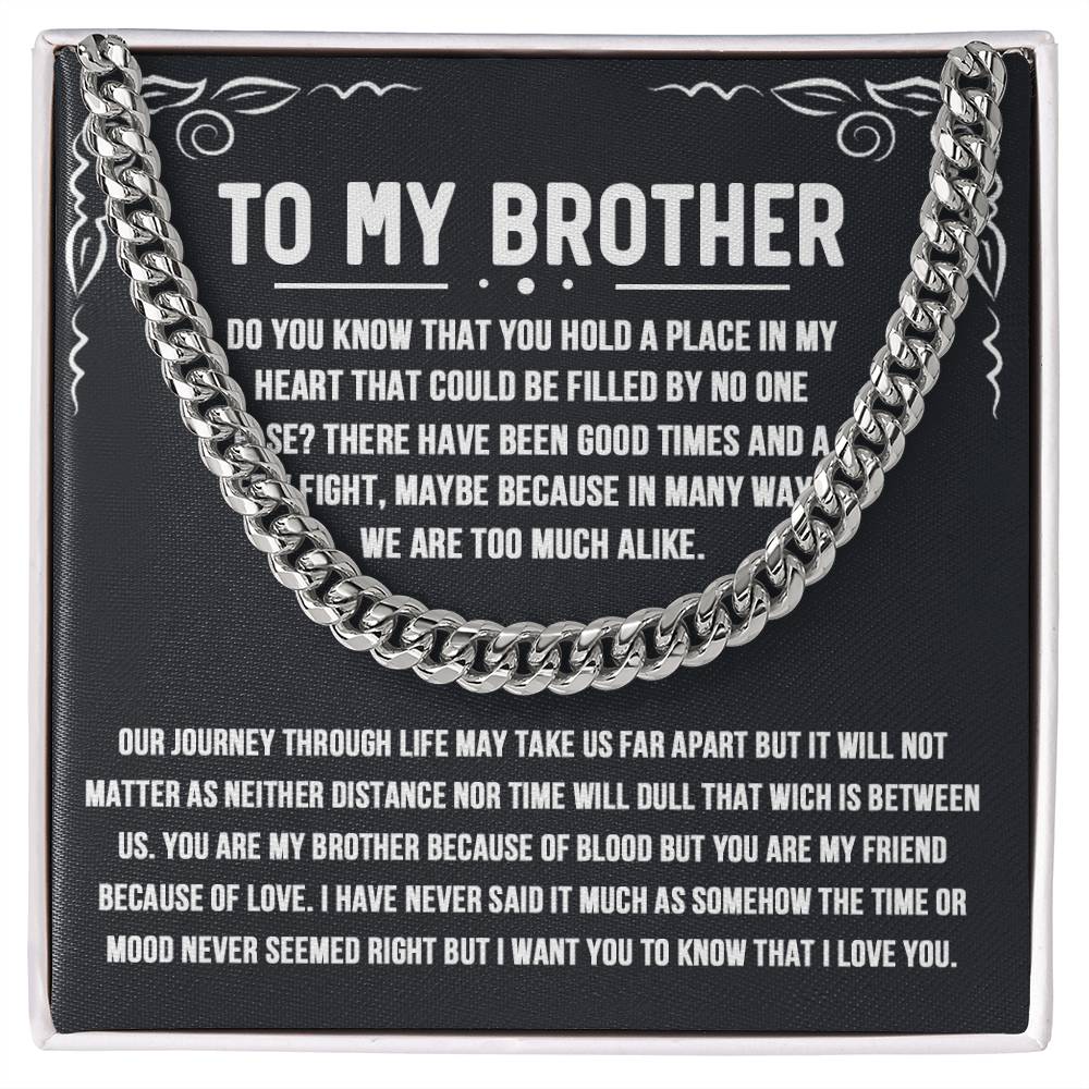 To My Brother Cuaban