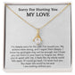 I'm Sorry Necklace Gift, Apology Gift For Her, Forgiveness Gift 29_10