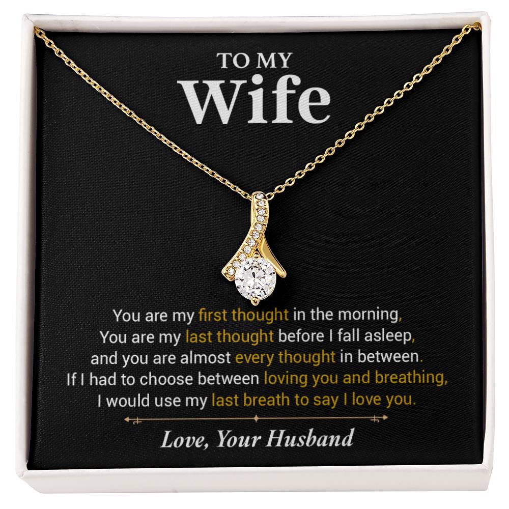 To My Wife Necklace, Christmas Gift For Wife, Christmas Gifts For Her, Wife Gift_ 29_11