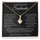 To My Beautiful Soulmate, Soulmate Necklace Gift , Gift for Wife, Birthday Gift