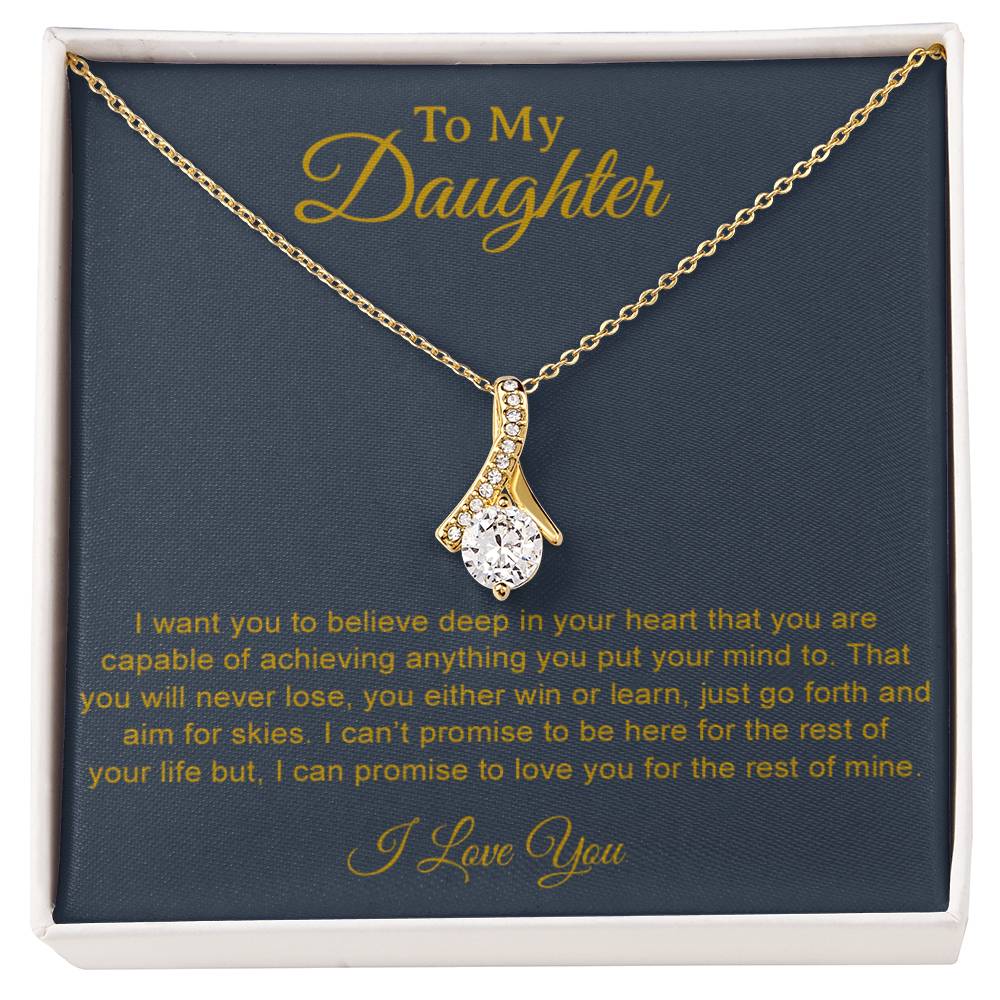 To My Daughter Necklace, Daughter Father Necklace, Daughter Gift From Dad 11_9