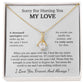 I'm Sorry Necklace Gift, Apology Gift For Her, Forgiveness Gift