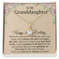 Happy 16th Birthday, To My Granddaughter Necklace, Gift For Granddaughter