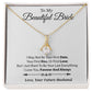 To My Beautiful Bride Necklace,Bride Wedding Necklace, Gift For Bride, Wedding