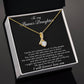 To My Bonus Daughter Necklace, Gift for Bonus Daughter, Step Daughter Birthday