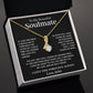 Custom To My Soulmate Necklace Gift For Girlfriend Wife Birthday Gifts Christmas Gifts