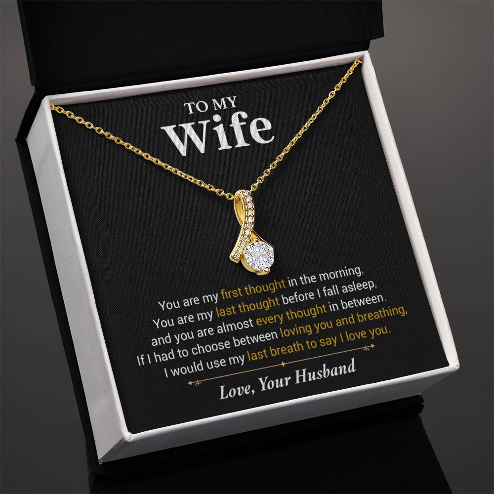 To My Wife Necklace, Christmas Gift For Wife, Christmas Gifts For Her, Wife Gift_ 29_11