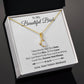 To My Beautiful Bride Necklace,Bride Wedding Necklace, Gift For Bride, Wedding