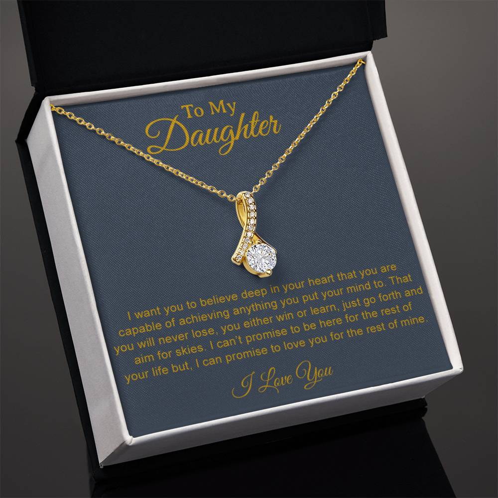 To My Daughter Necklace, Daughter Father Necklace, Daughter Gift From Dad 11_9