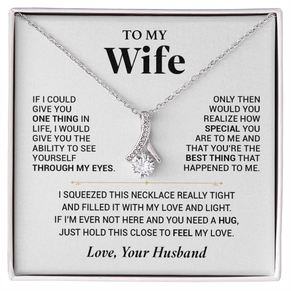 To My Wife Necklace, Anniversary Gift For Wife, Wife Birthday, Gift For Wife 18_7