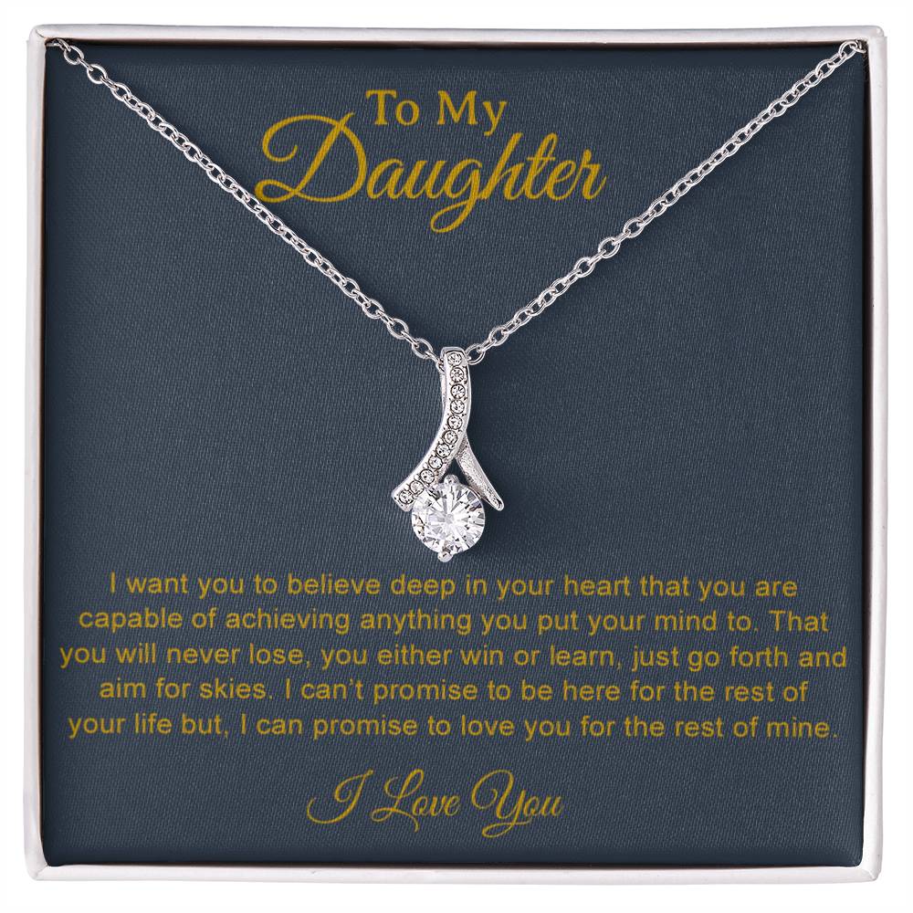 To My Daughter Necklace, Daughter Father Necklace, Daughter Gift From Dad 11_9