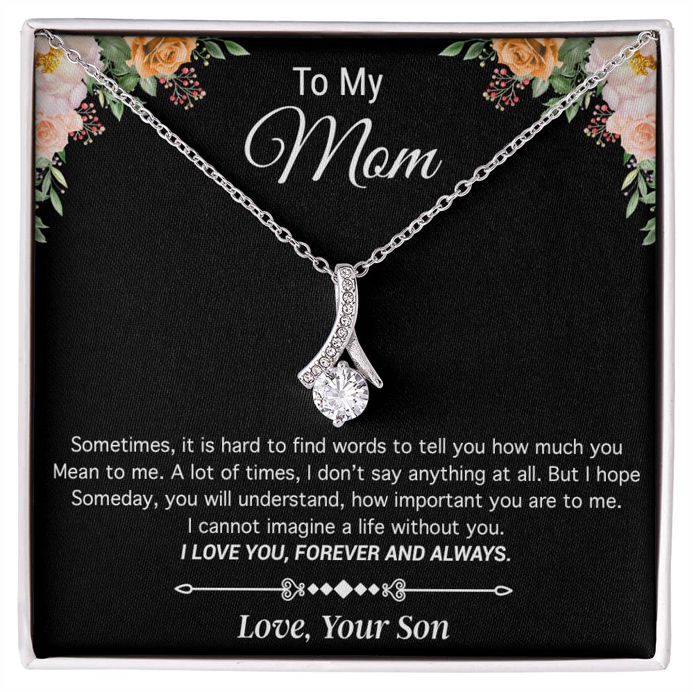 To My Mom Necklace, Mother's Day Gifts To Mom, Mom Gift From Daughter 9_5