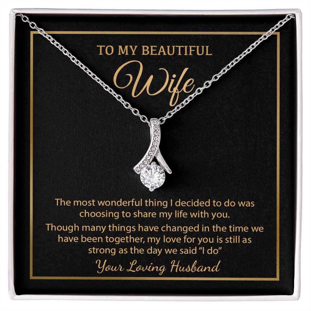 To My Wife Necklace, Christmas Gifts For Women, Anniversary Gift For Wife 4_12