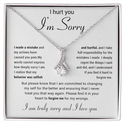 Apology Gift for Her Necklace, Apology Necklace gift, Forgiveness Gift For Wife