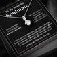 To My Beautiful Soulmate Necklace, Gifts For Girlfriend, Necklace For Girlfriend, Girlfriend Birthday Gift, Gift For Her