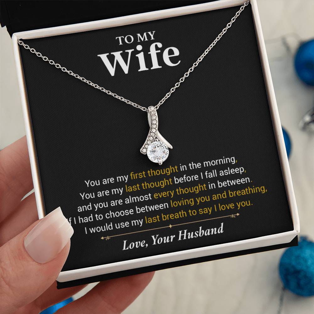 To My Wife Necklace, Christmas Gift For Wife, Christmas Gifts For Her, Wife Gift_ 29_11