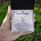 To My Bonus Daughter Necklace, Step Daughter Gift From Stepdad, Stepmom