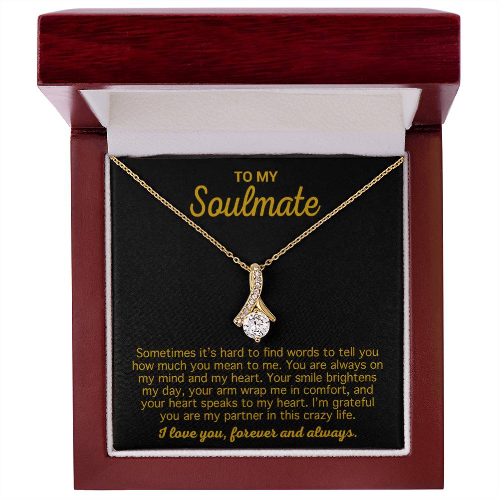 To My Soulmate Necklace Gift For Wife Girlfriend Birthday Anniversary Christmas 20_1