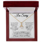 I'm Sorry Necklace, Apology Gift For Wife, Girlfriend, Forgiveness Jewelry