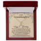 Happy 16th Birthday, To My Granddaughter Necklace, Gift For Granddaughter