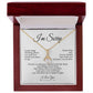 I'm Sorry Necklace, Apology Gift For Her, Forgiveness Gift, I'm Sorry Gift