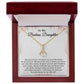 To My Badass Daughter Necklace From Mom, Badass Daughter Gift, Badass Daughter