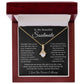 To My Beautiful Soulmate, Soulmate Necklace Gift , Gift for Wife, Birthday Gift