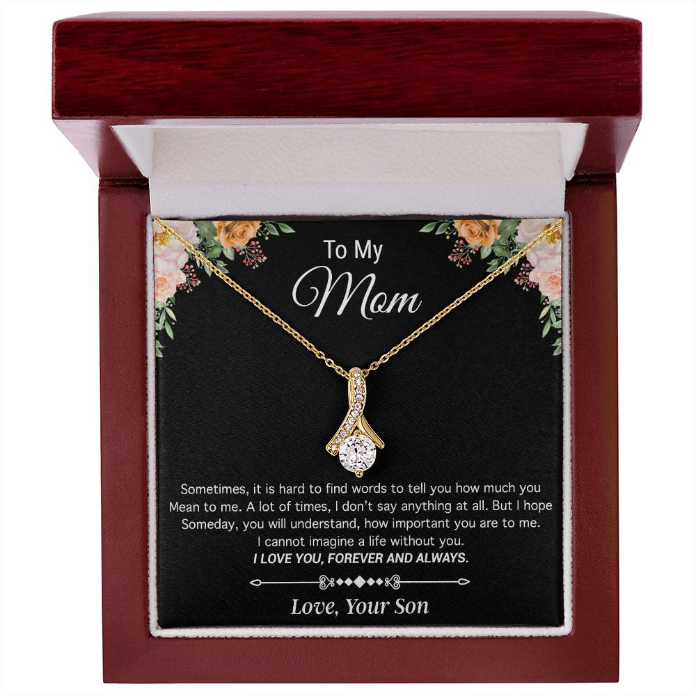 To My Mom Necklace, Mother's Day Gifts To Mom, Mom Gift From Daughter 9_5