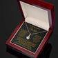 To My Beautiful Wife Necklace, Wife Gift from Husband, Wife Birthday Gift