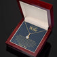 To My Amazing Wife Necklace, New Mom Gift from Husband, Gift for Wife, Wife Gift