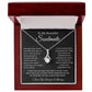 To My Beautiful Soulmate, Soulmate Necklace Gift , Gift for Wife, Birthday Gift