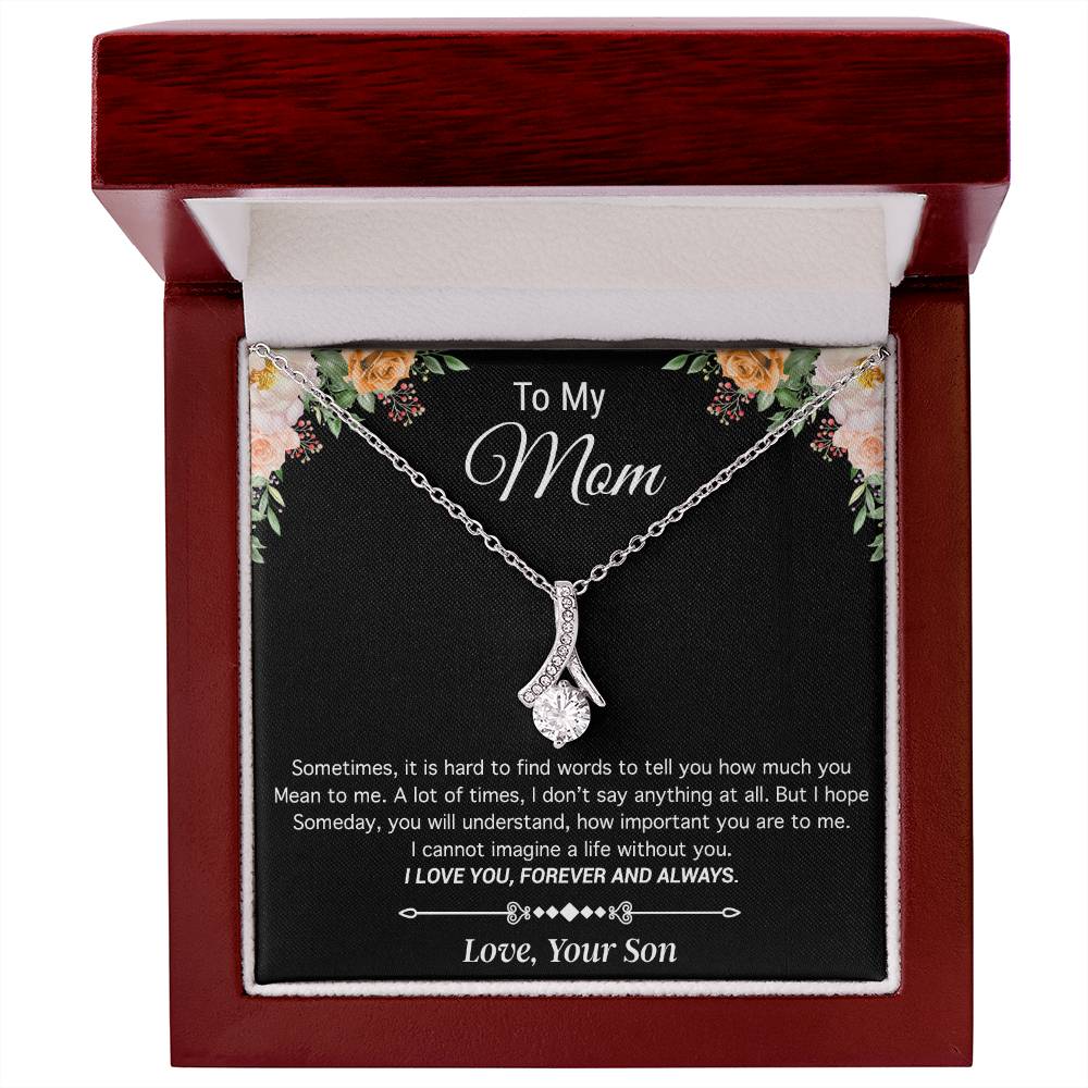 To My Mom Necklace, Mother's Day Gifts To Mom, Mom Gift From Daughter 9_5