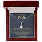 To My Amazing Wife Necklace, New Mom Gift from Husband, Gift for Wife, Wife Gift