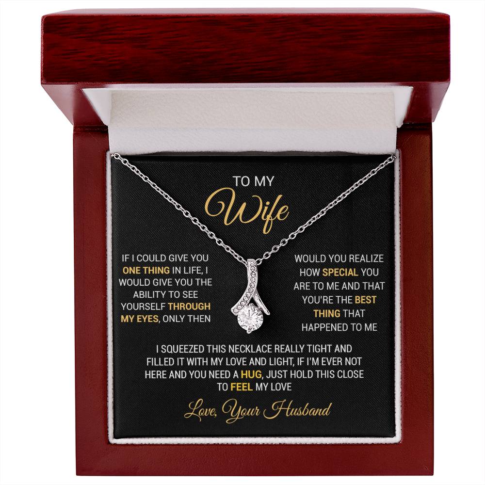 To My Wife Necklace, Gift For Wife, Anniversary Gift For Wife, Necklace For Wife 7_11