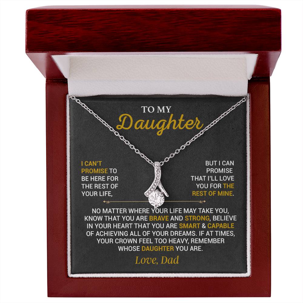 To My Daughter Necklace, Gift for Daughter from Dad,Daughter Father Necklace 7_10