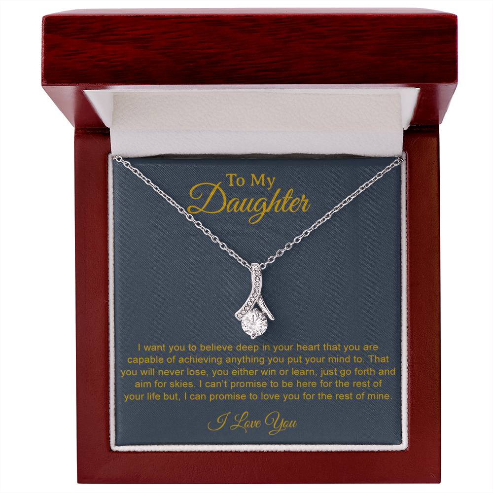 To My Daughter Necklace, Daughter Father Necklace, Daughter Gift From Dad 11_9