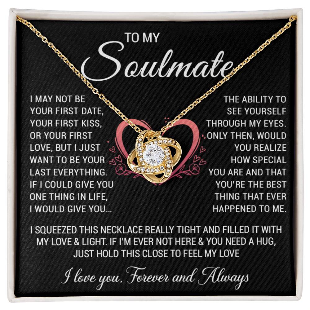 To My Soulmate Necklace, Gift for Wife, Girlfriend, Anniversary Necklace 5_12