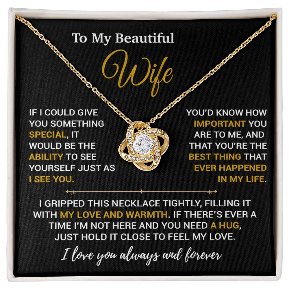 To My Wife Necklace, Christmas Gifts For Women, Anniversary Gift For Wife 9_10