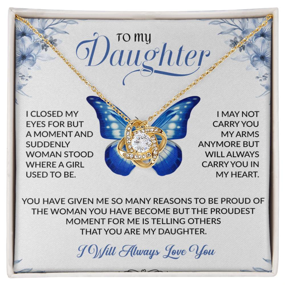 To My Daughter Necklace, Gift for Daughter from Dad, Daughter Father Necklace 5_12