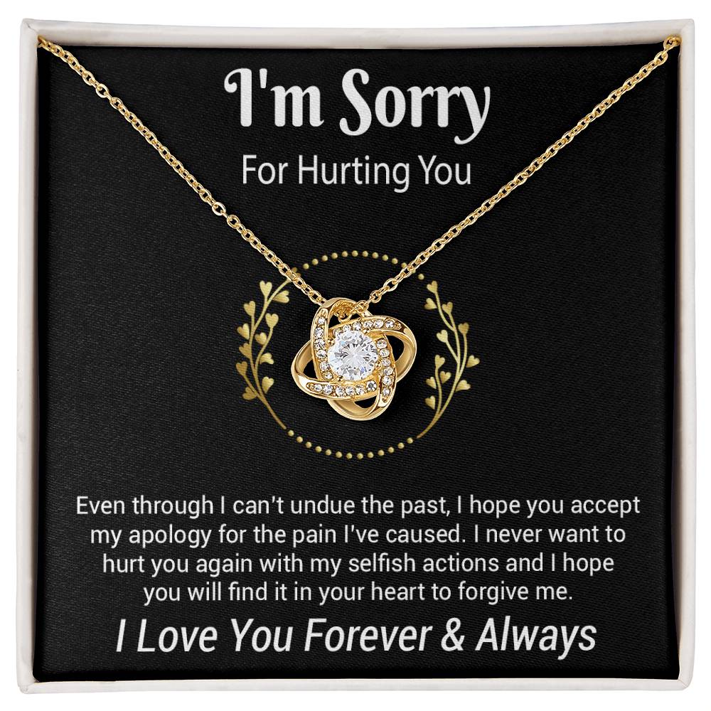 I'm Sorry Necklace Gifts, Apology Gifts For Her, Forgiveness Gift, Wife Gift