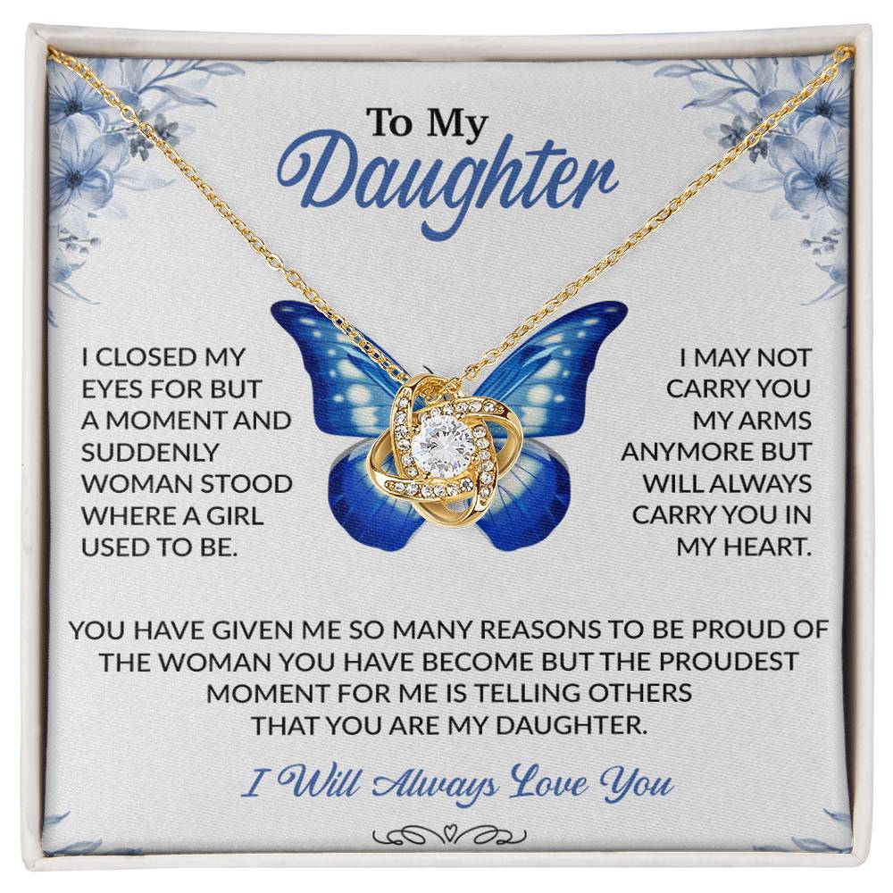 To My Daughter Necklace, Gift for Daughter from Dad, Daughter Father Necklace 10_12